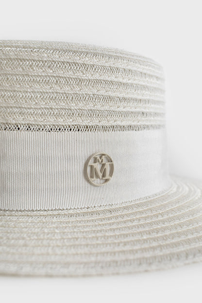 MAISON MICHEL WOMAN WHITE HATS