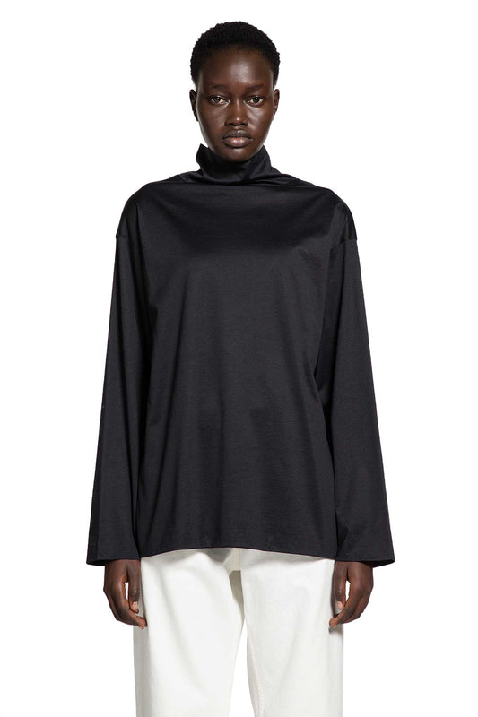 THE ROW WOMAN BLACK TOPS