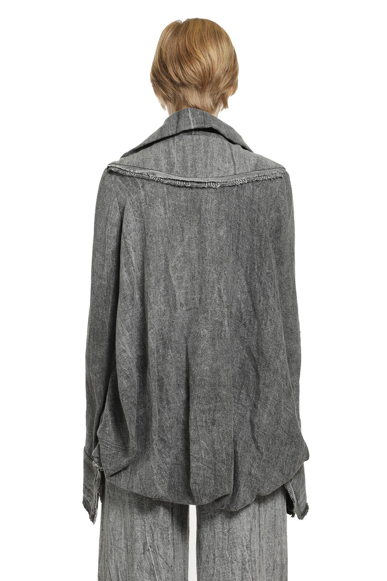 YEHUAFAN Linen Jacket woman