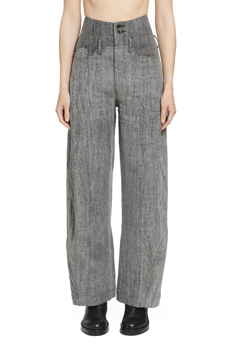
              YEHUAFAN Linen Trousers woman
            