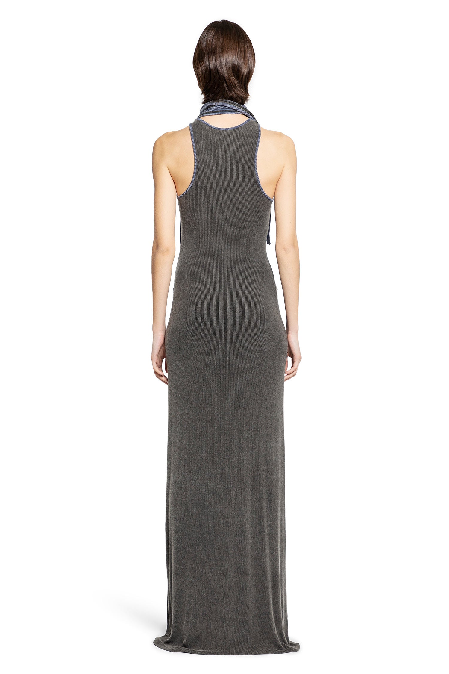 Y/PROJECT WOMAN GREY DRESSES