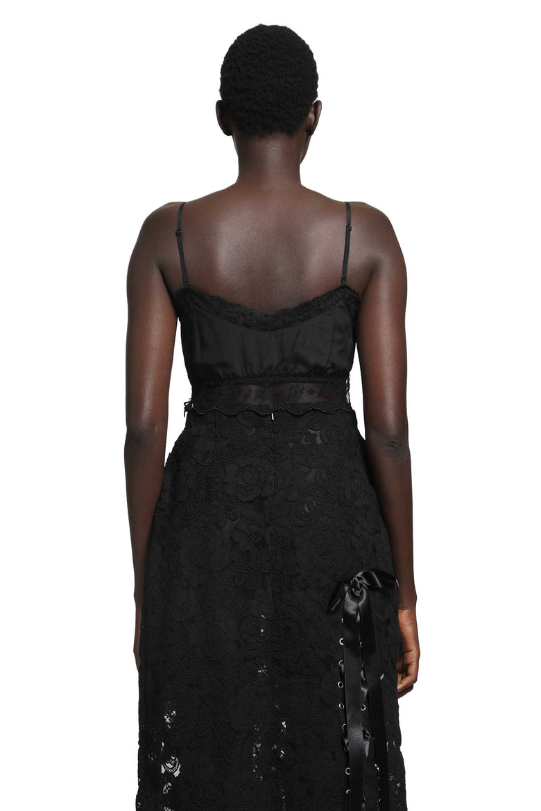 
              SIMONE ROCHA Lace Trim Negligee Bralette woman
            