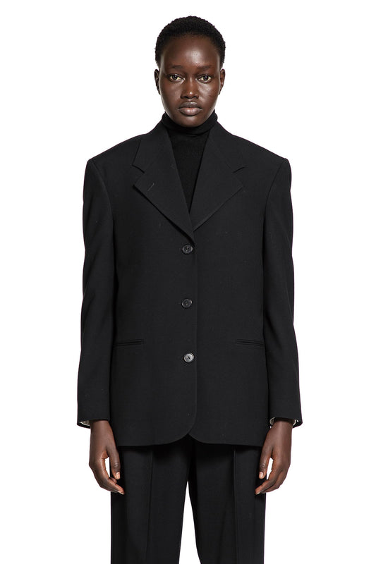 THE ROW WOMAN BLACK BLAZERS