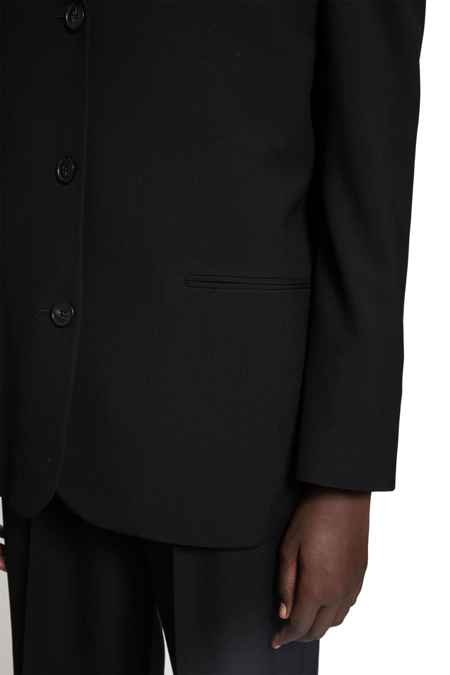 THE ROW  BLACK BLAZERS