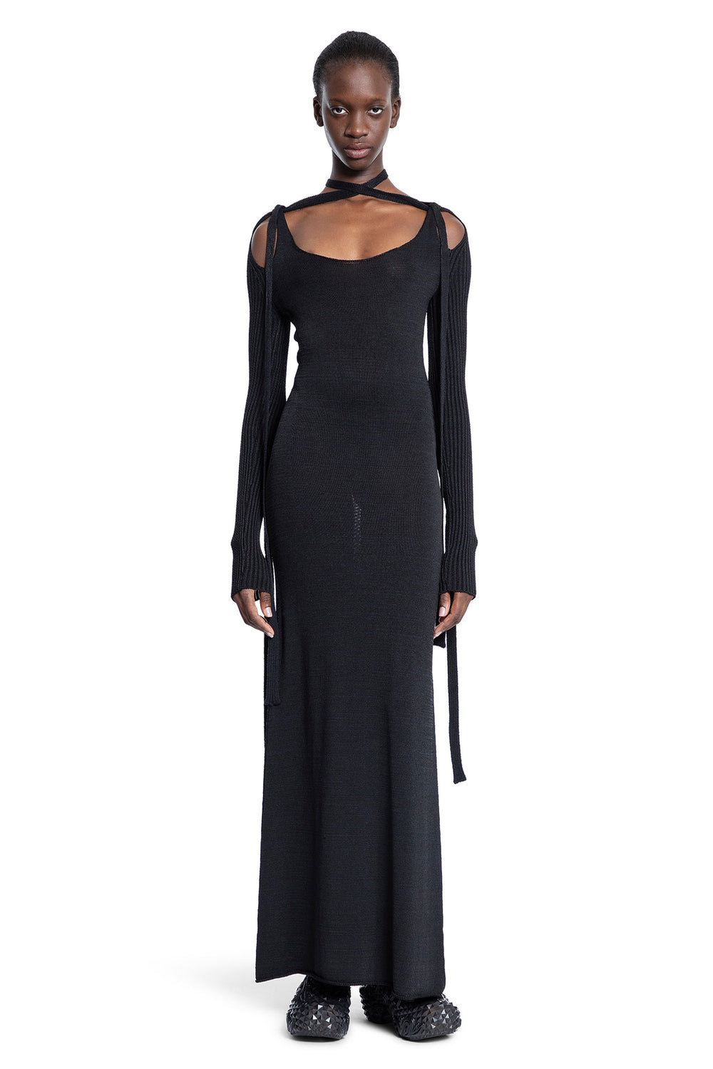 Y/PROJECT WOMAN BLACK DRESSES