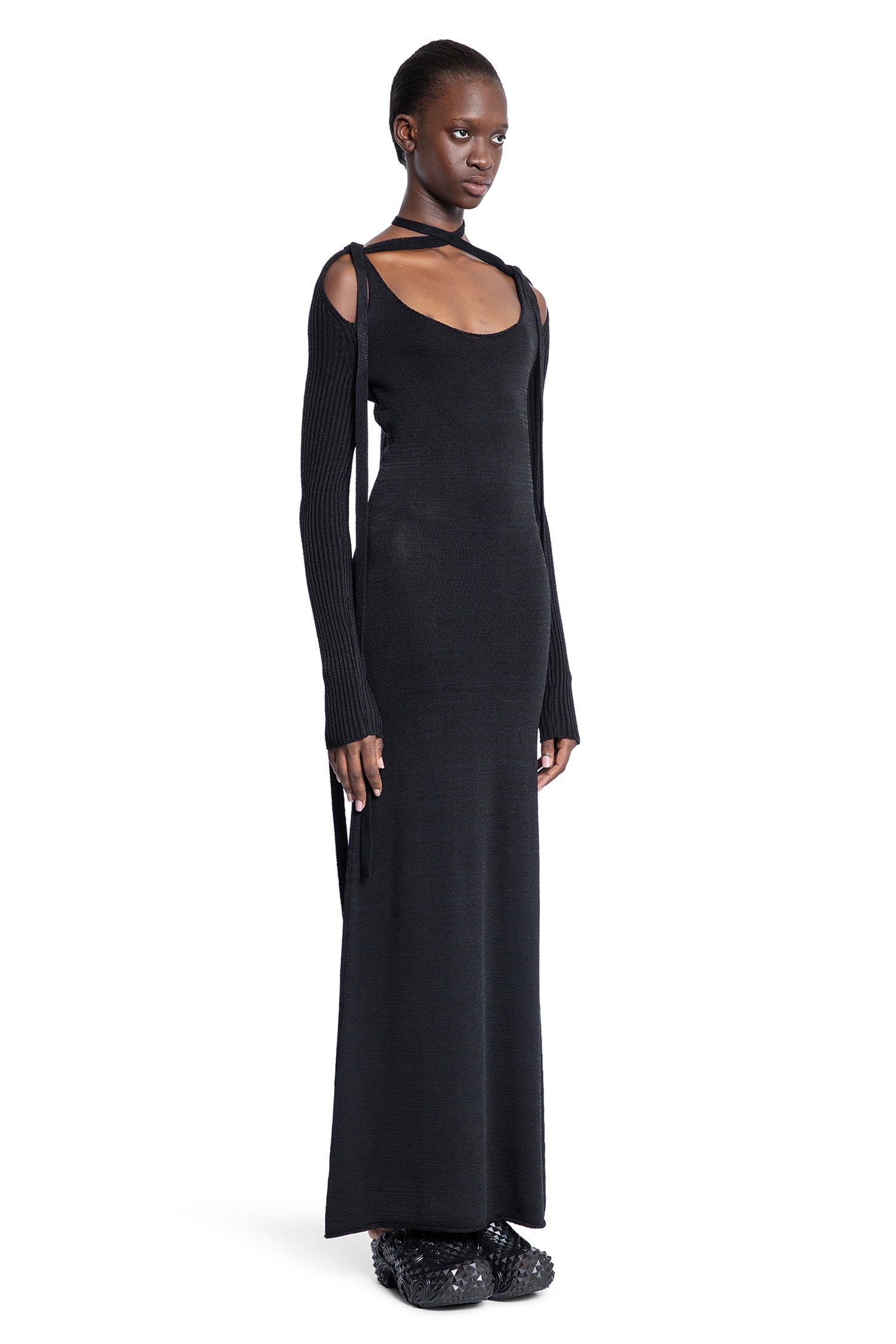 Y/PROJECT WOMAN BLACK DRESSES