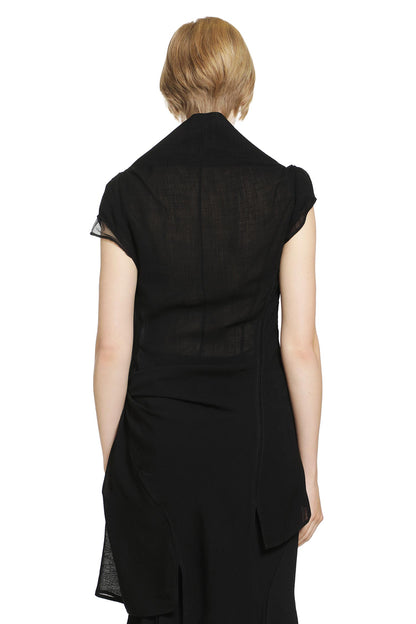 Sleeveless Cowl Neck Top