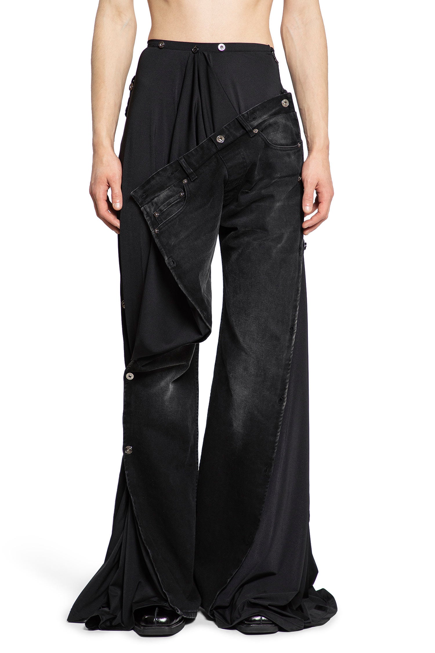 Y/PROJECT MAN BLACK JEANS