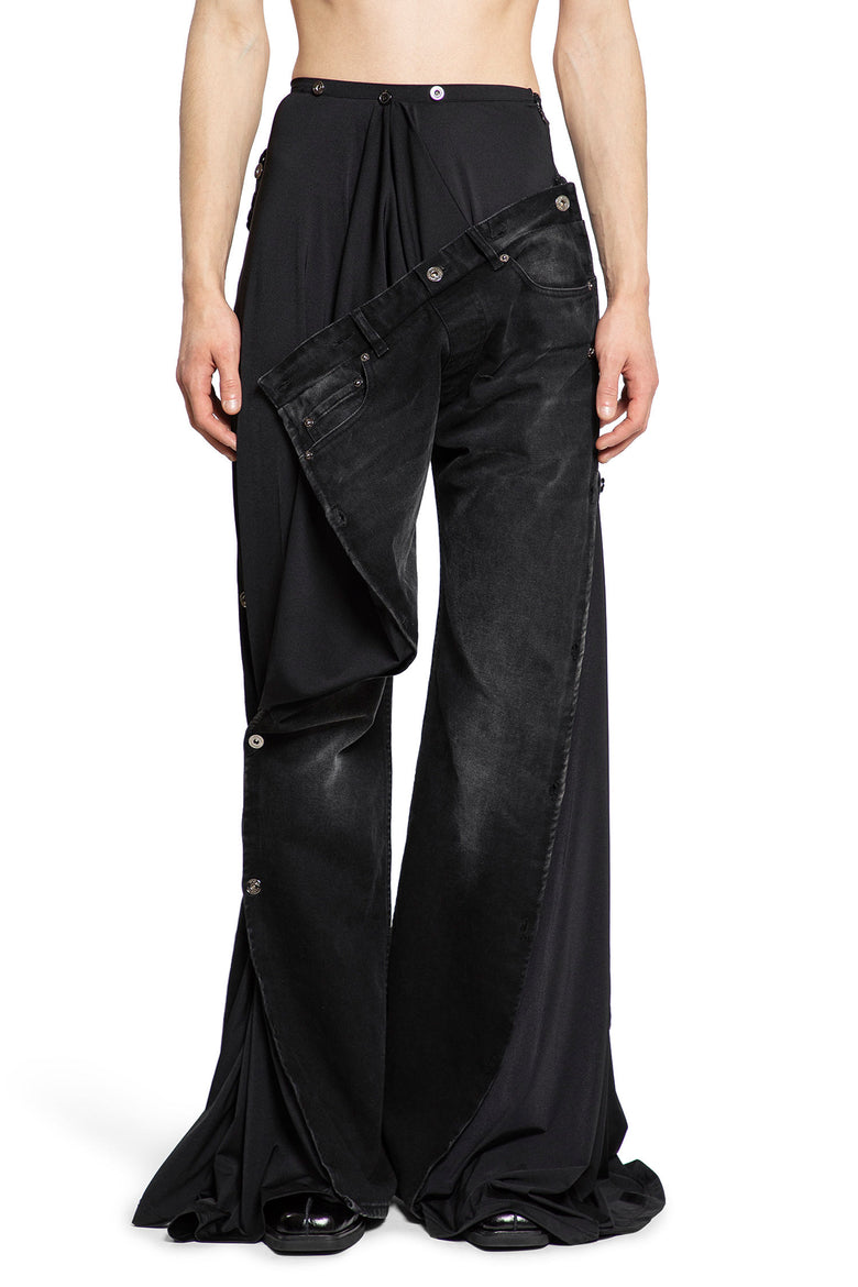 Y/PROJECT MAN BLACK JEANS