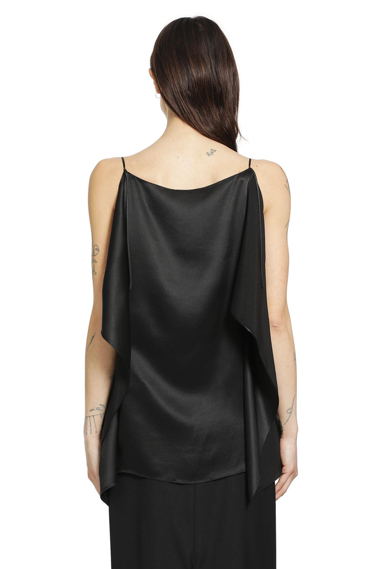 THE ROW Koray Silk Satin Top woman