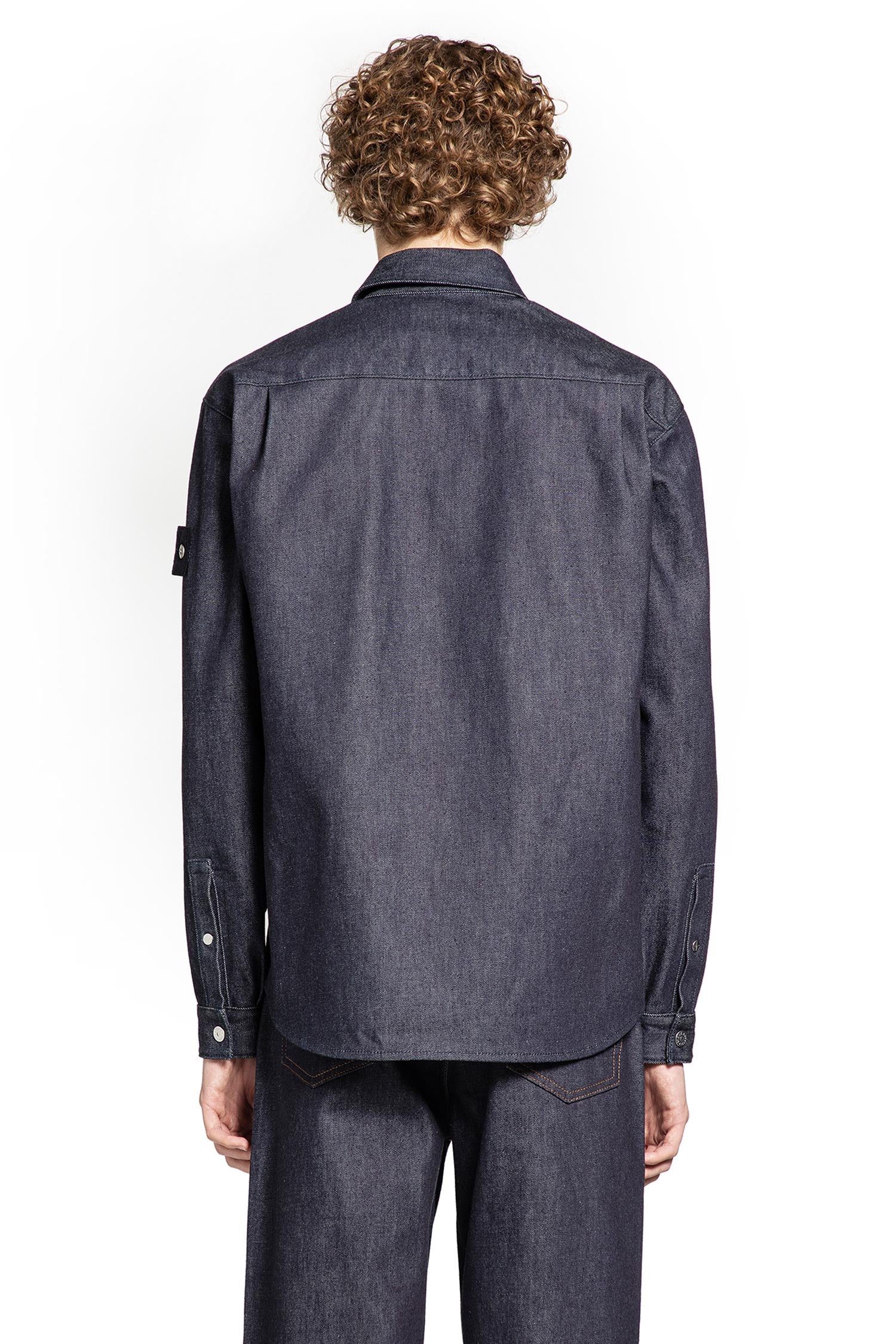 STONE ISLAND MAN BLUE JACKETS