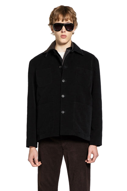 THE ROW MAN BLACK JACKETS