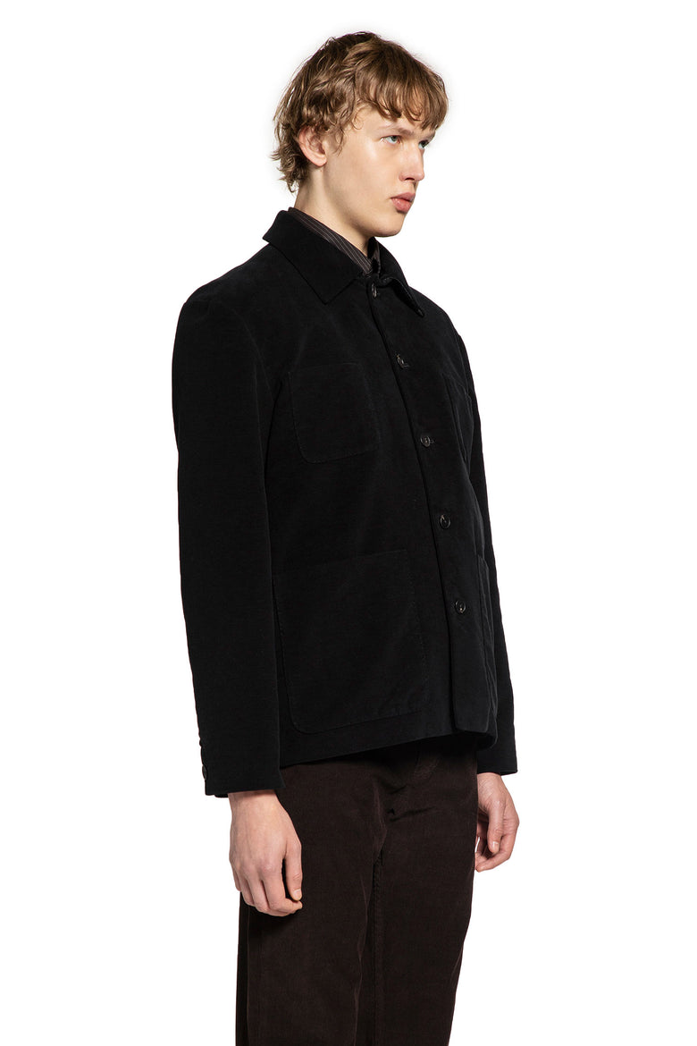 THE ROW MAN BLACK JACKETS
