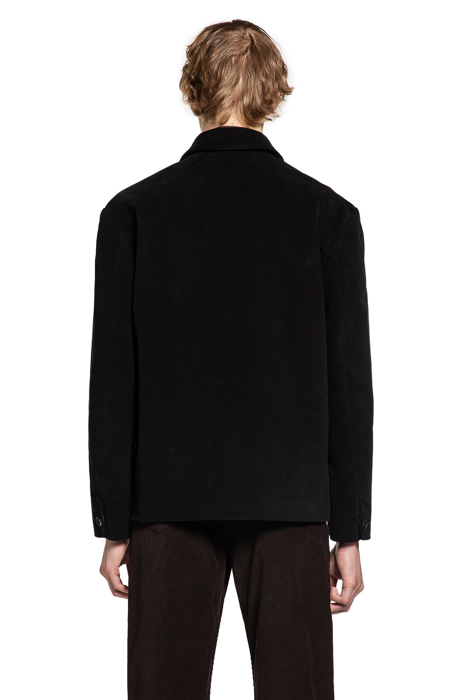 THE ROW MAN BLACK JACKETS
