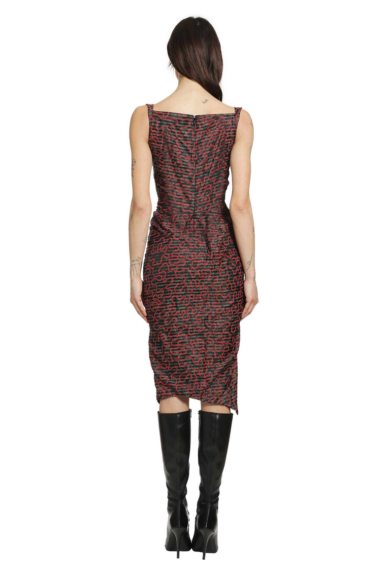 VIVIENNE WESTWOOD Sleeveless Side Panther Dress woman