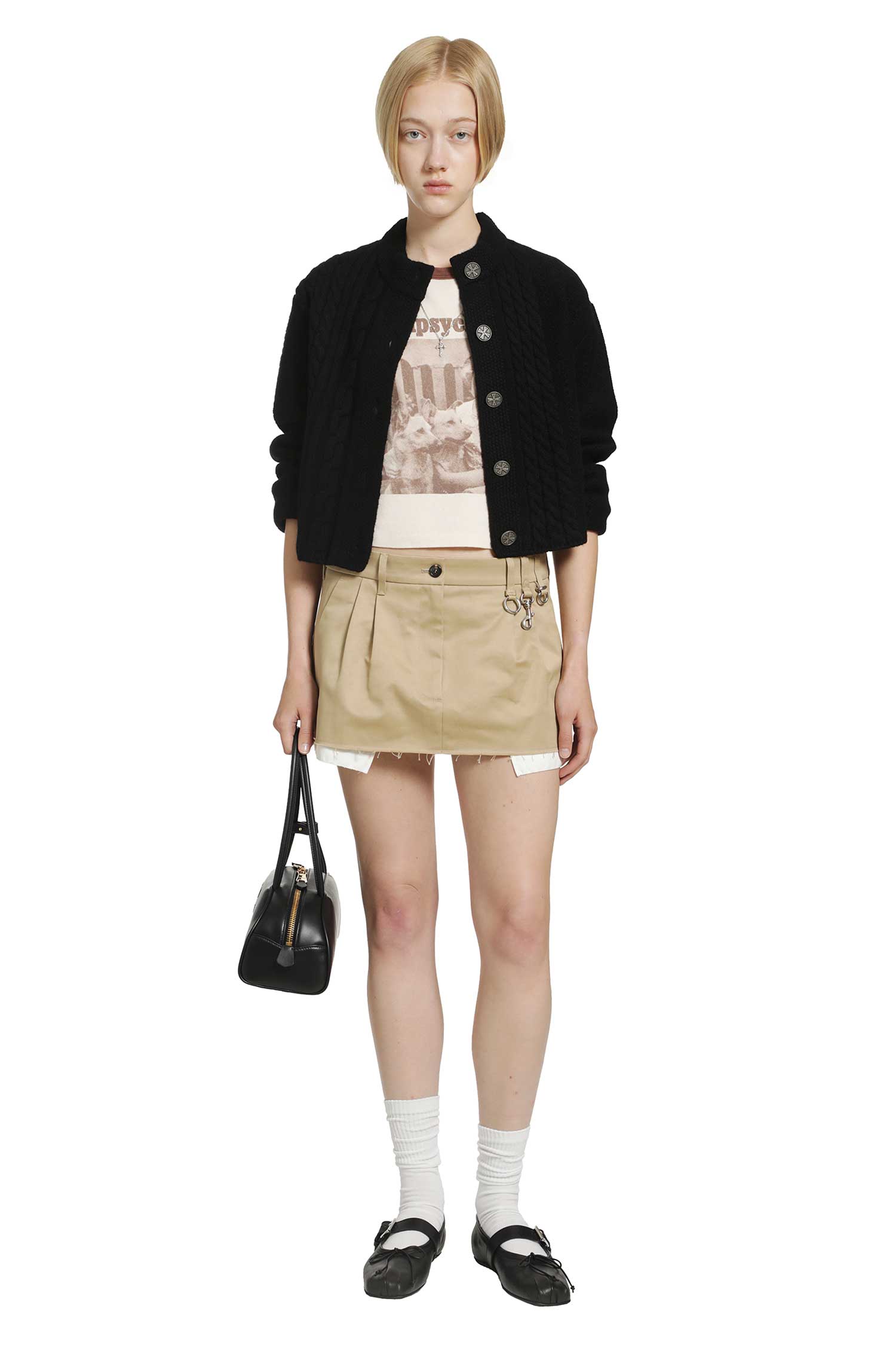ENFANTS RICHES DÉPRIMÉS Cropped Cardigan woman