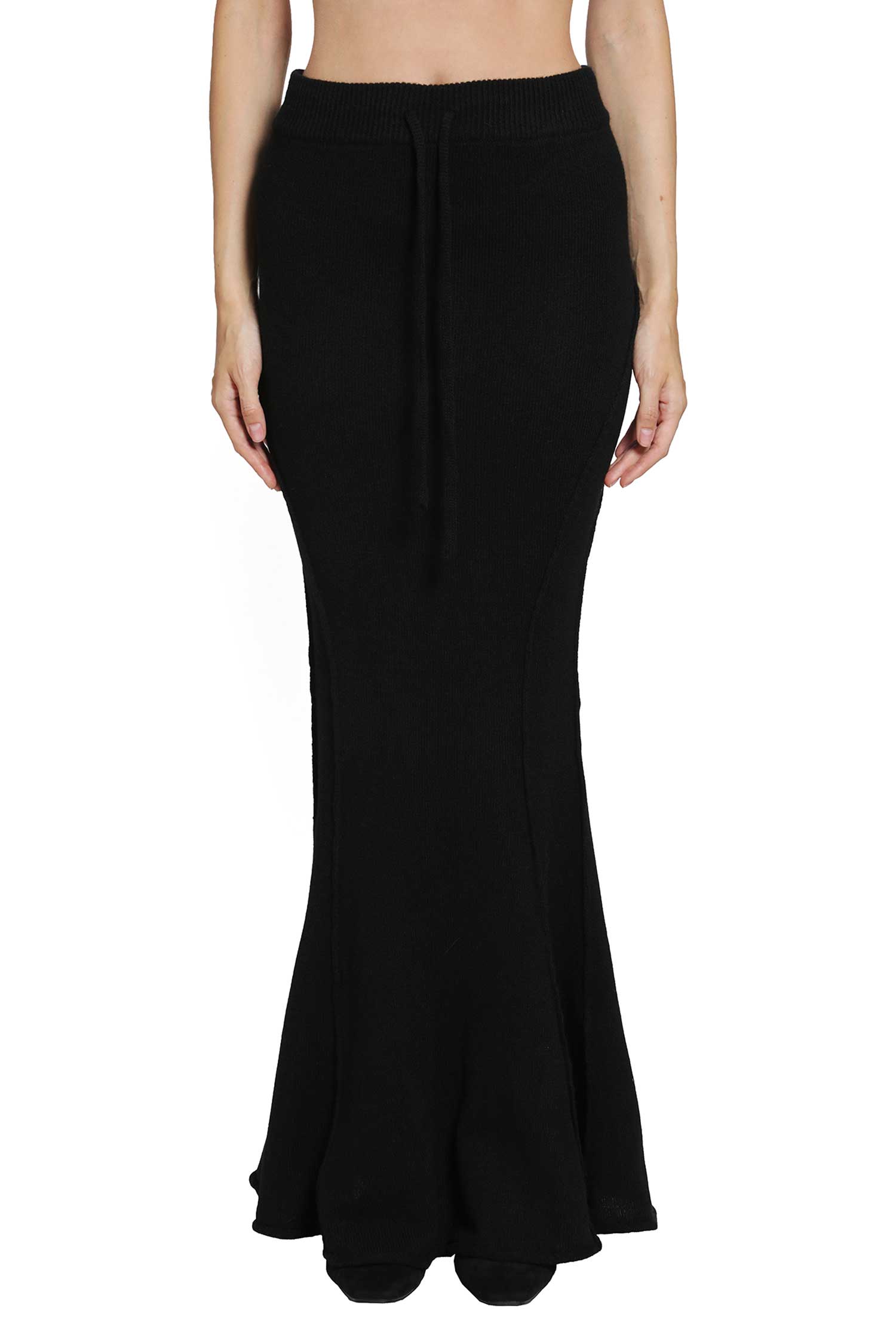 YEHUAFAN Yak Knit Long Skirt woman