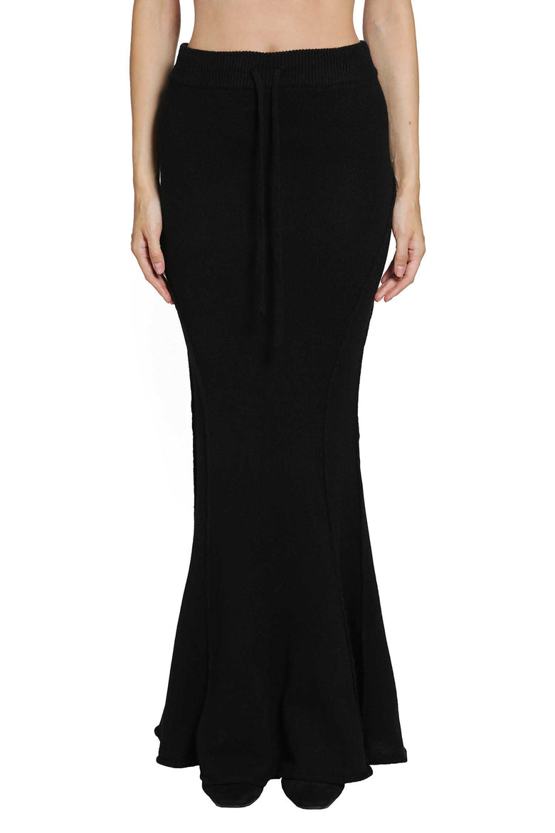 
              YEHUAFAN Yak Knit Long Skirt woman
            
