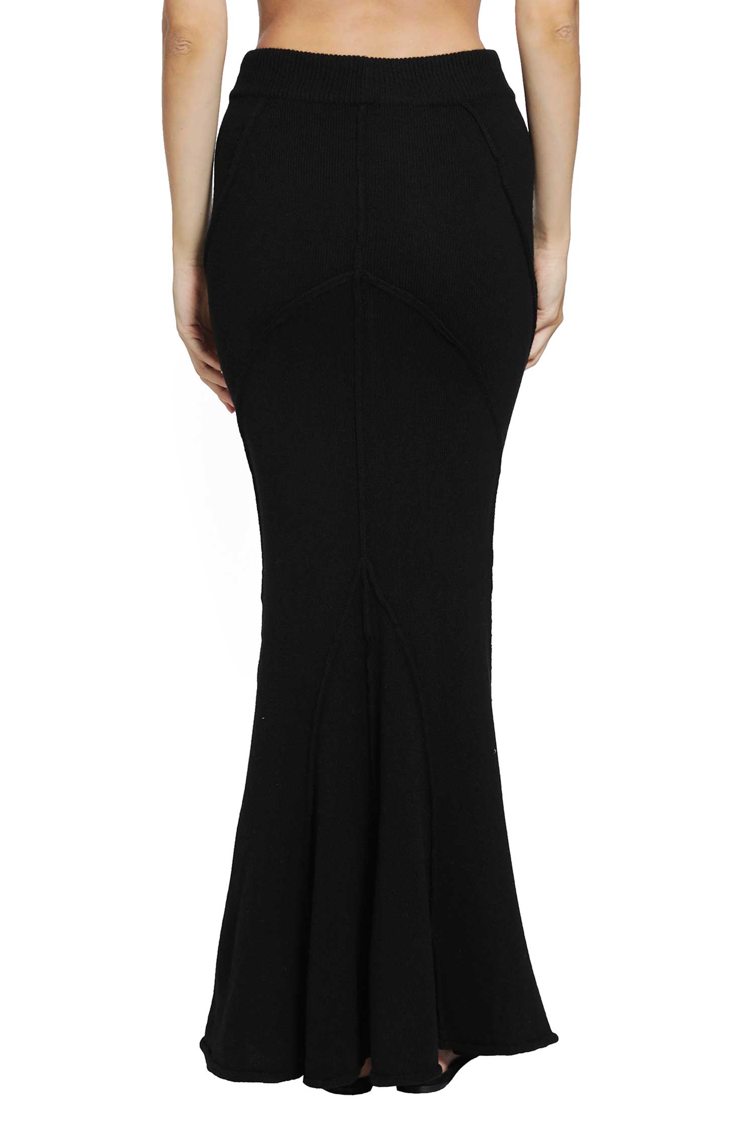 YEHUAFAN Yak Knit Long Skirt woman