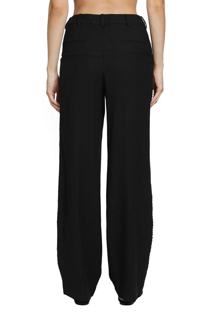Wool Wide-Leg Trousers