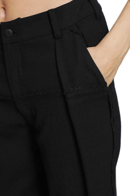 Wool Wide-Leg Trousers