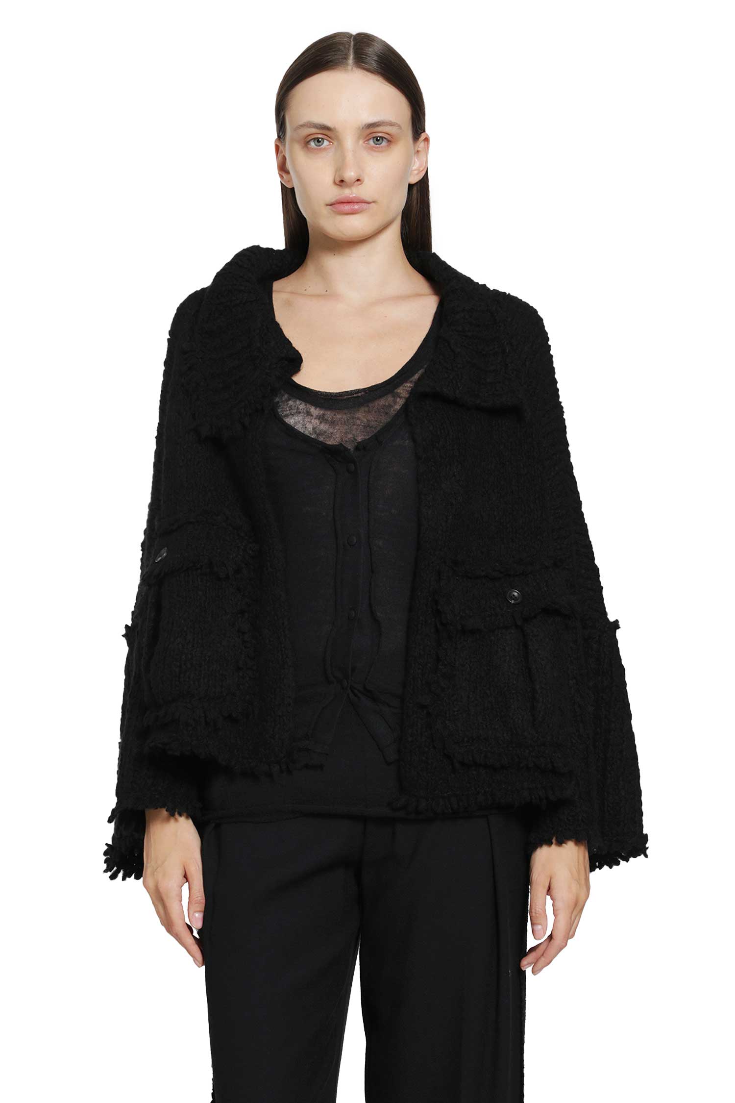 Cahmere Knit Jacket