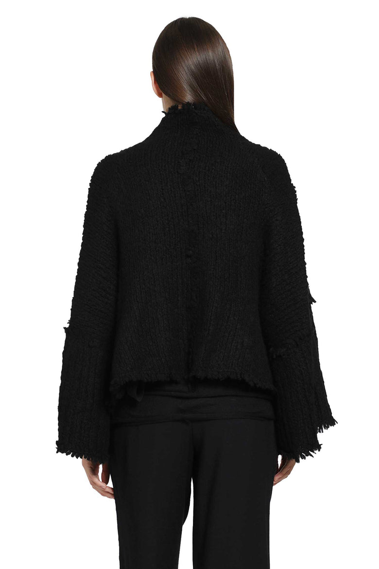 YEHUAFAN Cahmere Knit Jacket woman