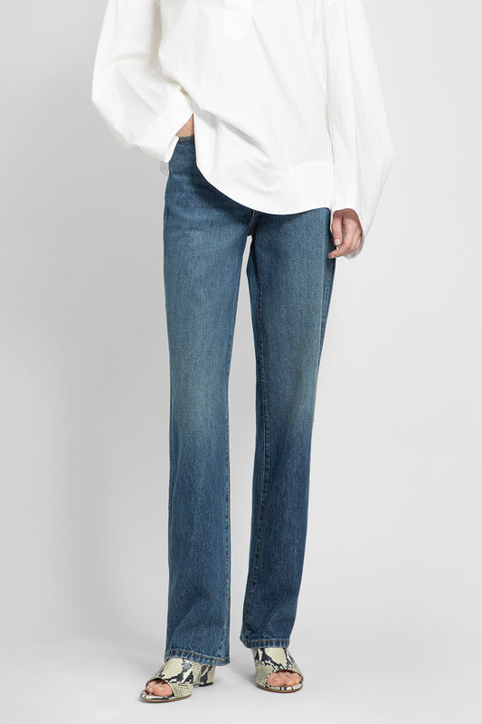 KHAITE WOMAN BLUE JEANS