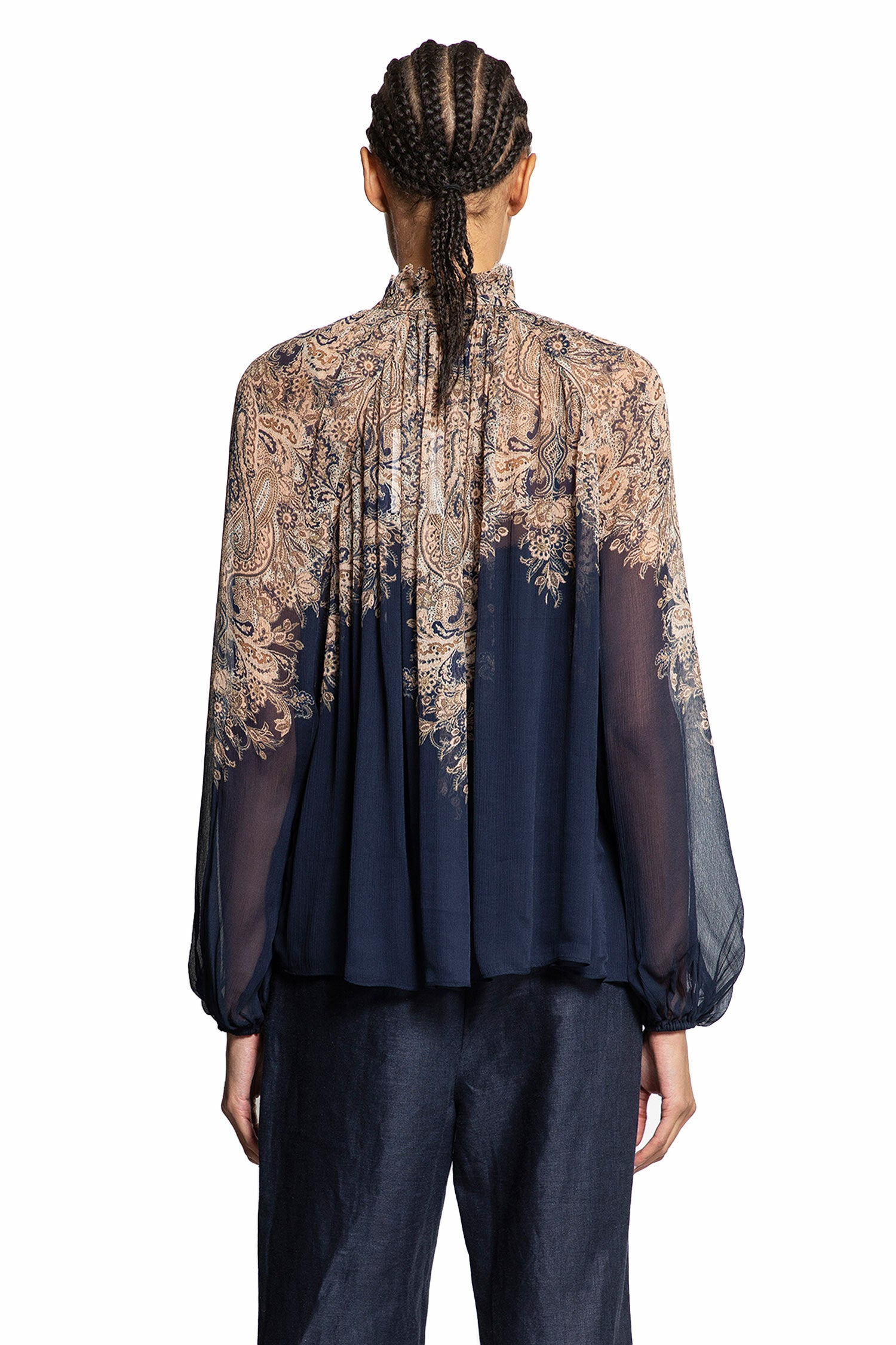 ZIMMERMANN WOMAN BLUE SHIRTS