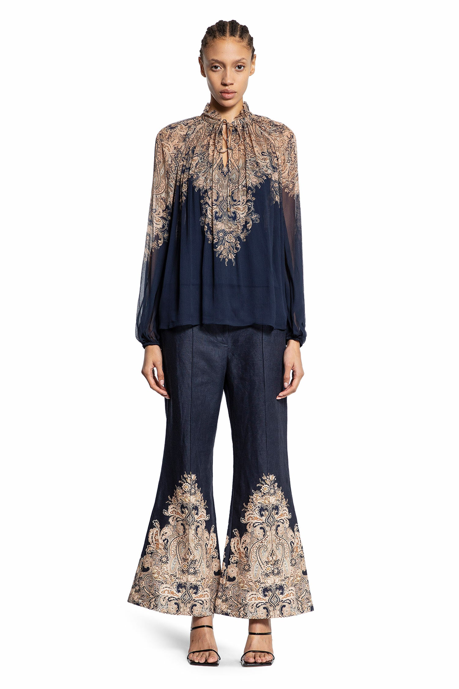 ZIMMERMANN WOMAN BLUE SHIRTS