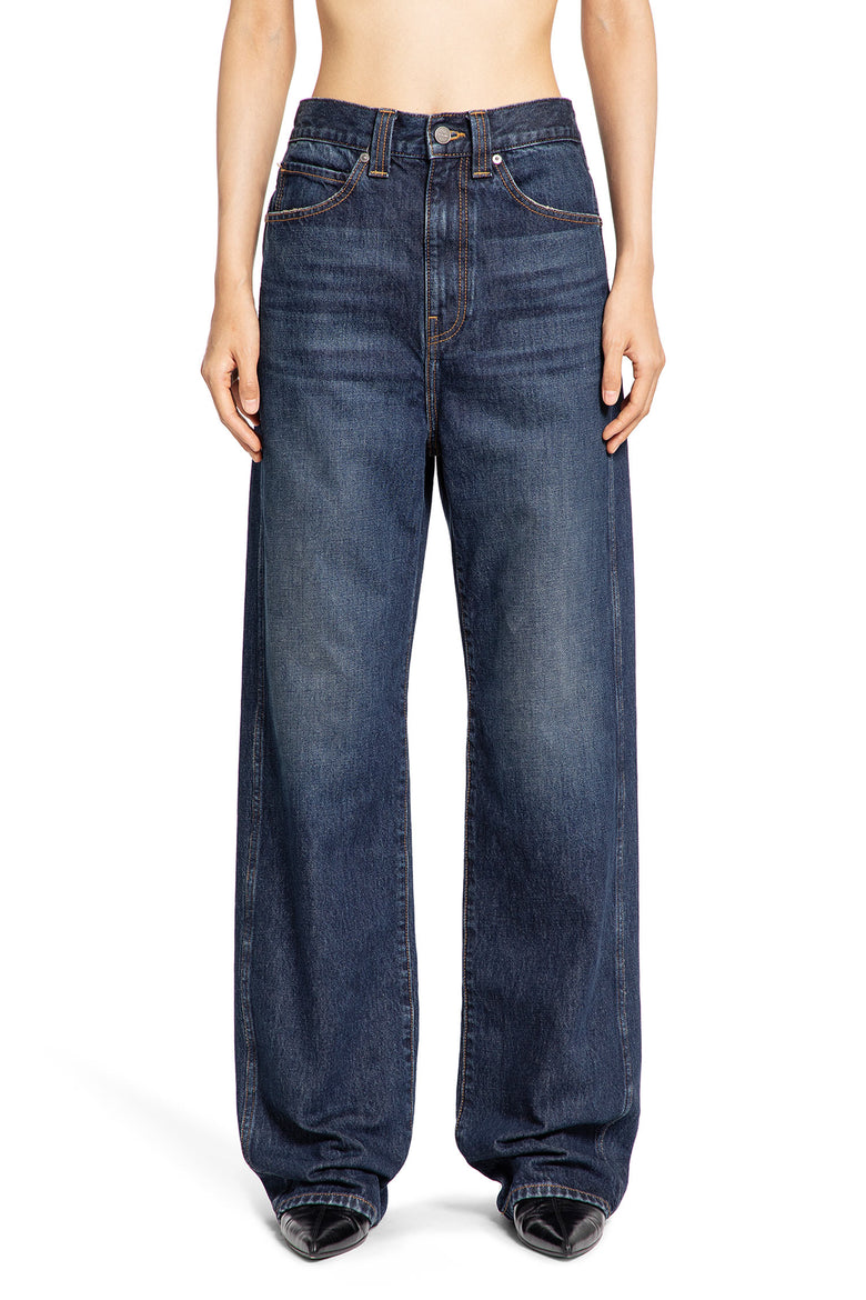 KHAITE WOMAN BLUE JEANS