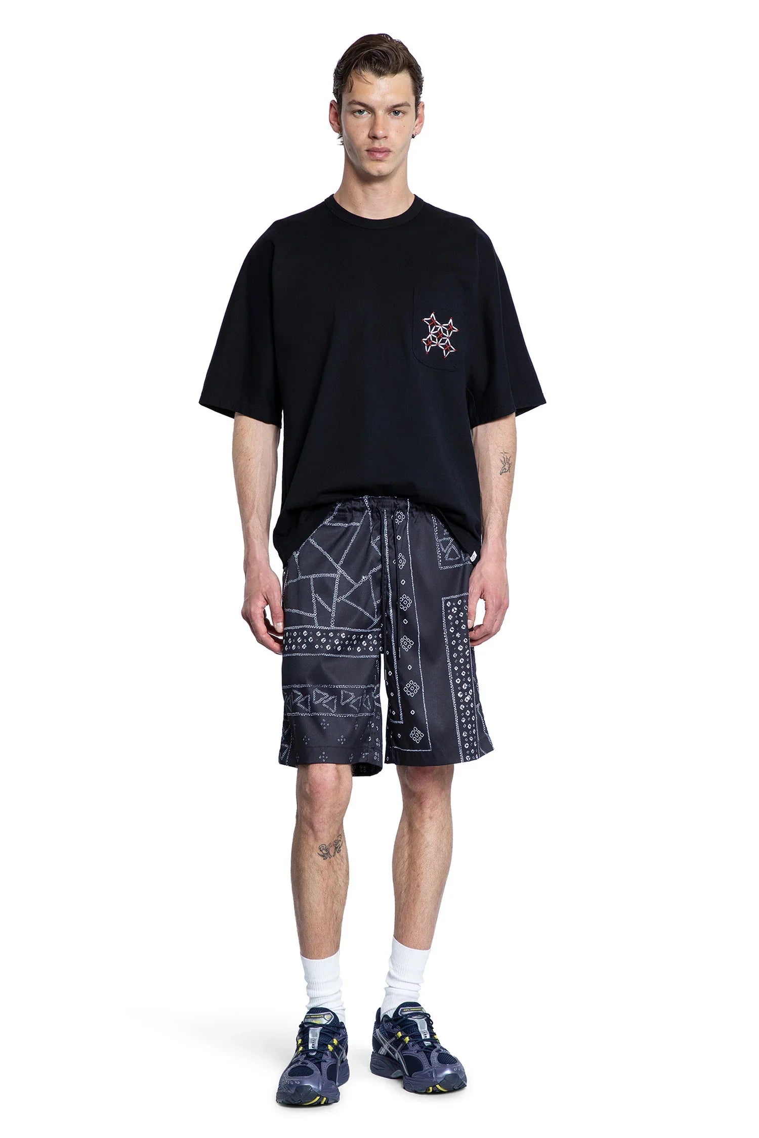 KUON MAN BLACK T-SHIRTS & TANK TOPS - Antonioli.eu
