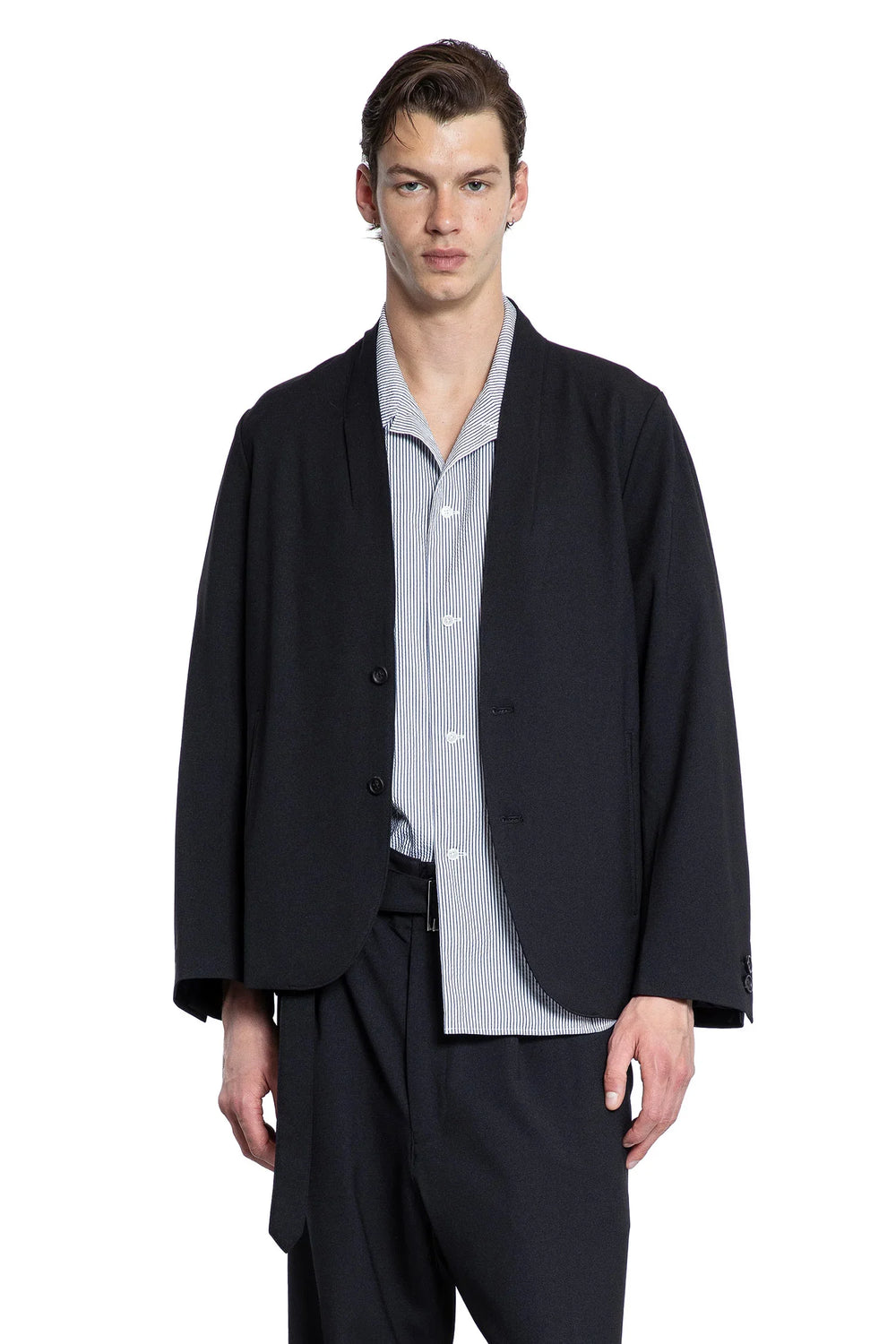 Kimono Collar Blazer - Antonioli.eu