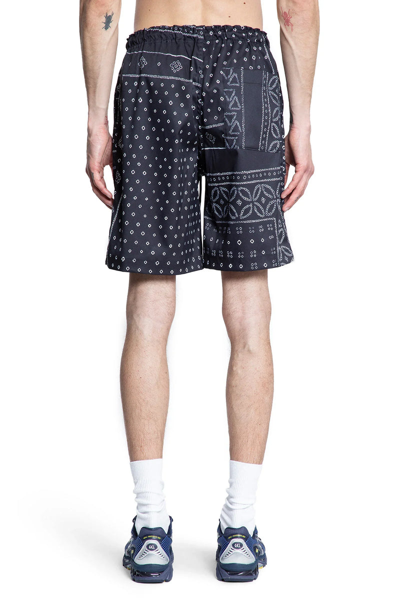Kanoko Shibori Printed Bandana Shorts - Antonioli.eu