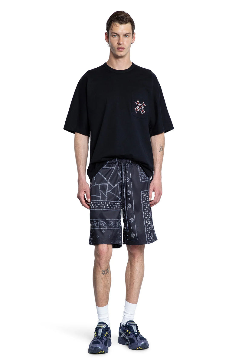 Kanoko Shibori Printed Bandana Shorts - Antonioli.eu