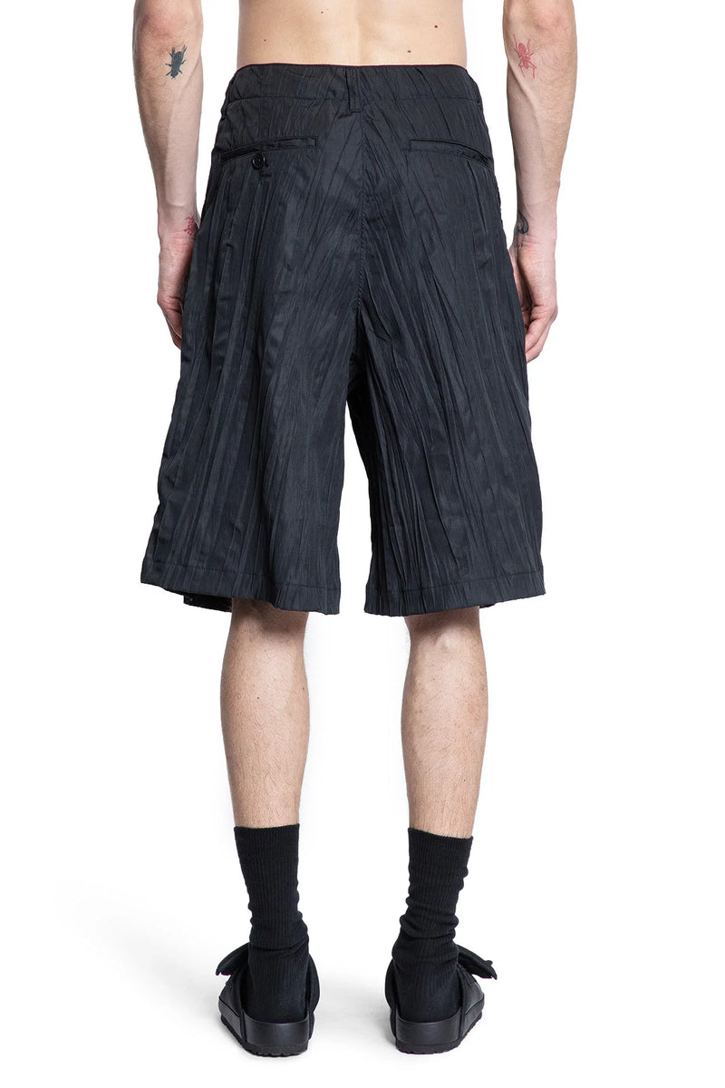 KUON MAN BLACK SHORTS & SKIRTS - Antonioli.eu