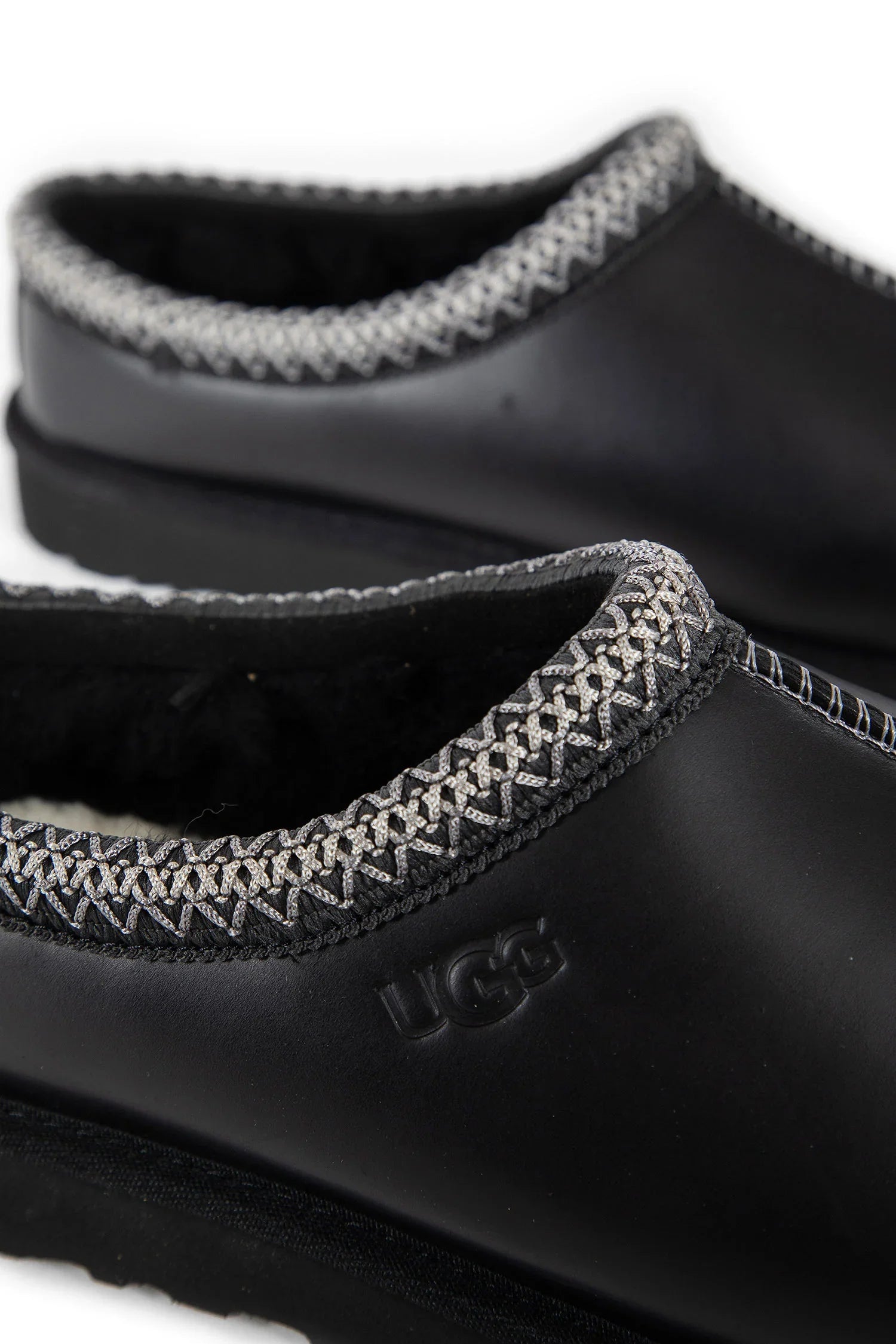 UGG MAN BLACK MULES - Antonioli.eu