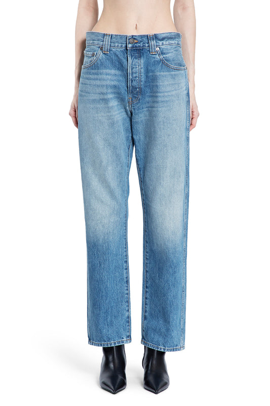 KHAITE WOMAN BLUE JEANS