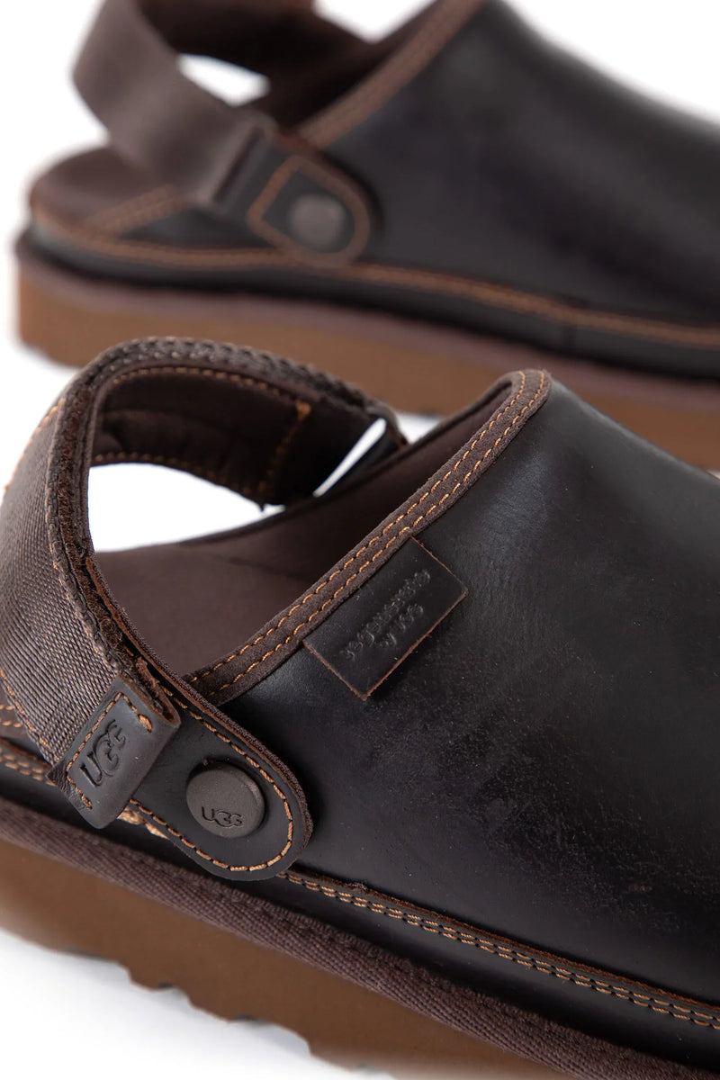 Goldenstar Regen Leather Clogs - Antonioli.eu