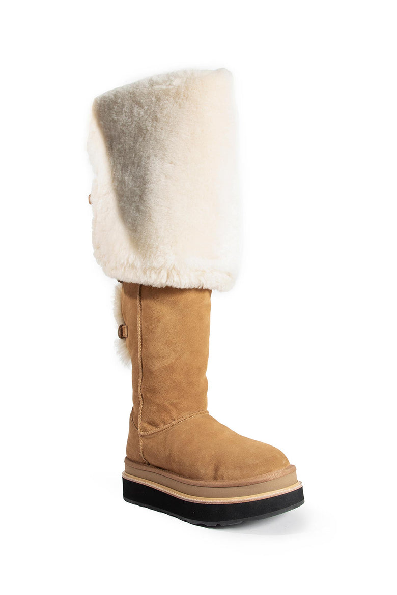 Sacai Collaboration Thigh High Boots
