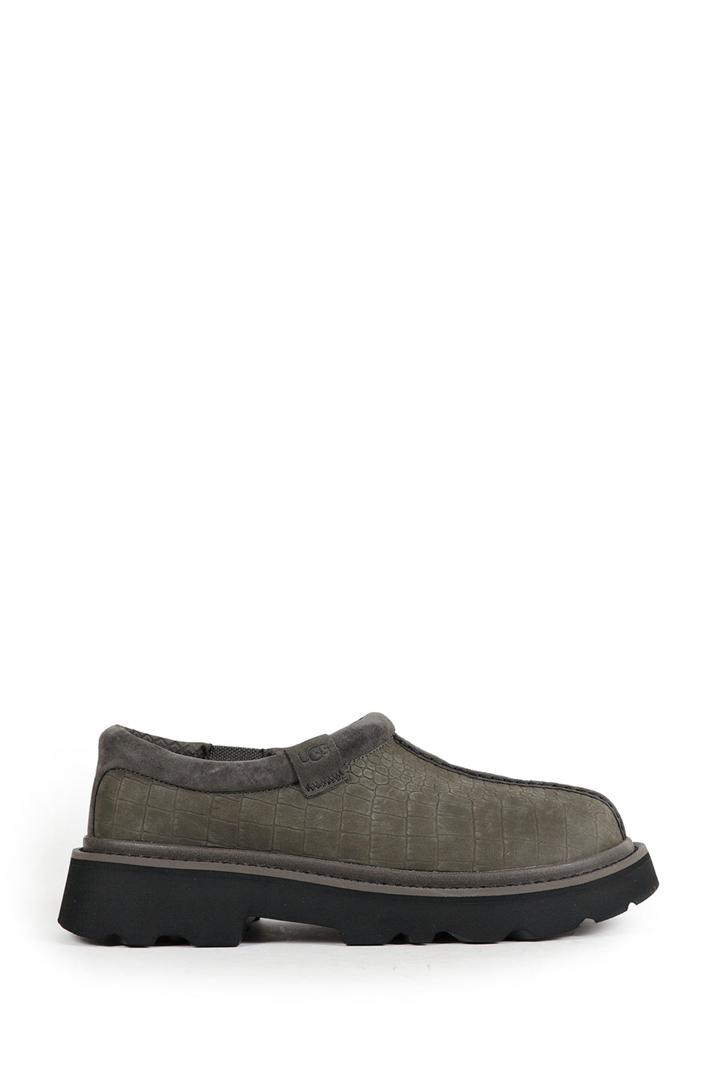 UGG Tasman Crocodile-effect Nubuck Mules man