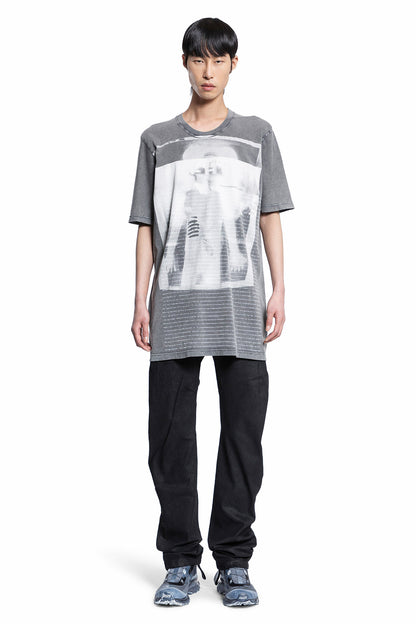 BORIS BIDJAN SABERI 11 MAN GREY T-SHIRTS & TANK TOPS