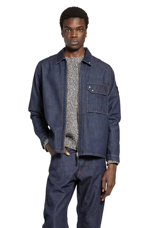 1200002 Overshirt in Raw Denim