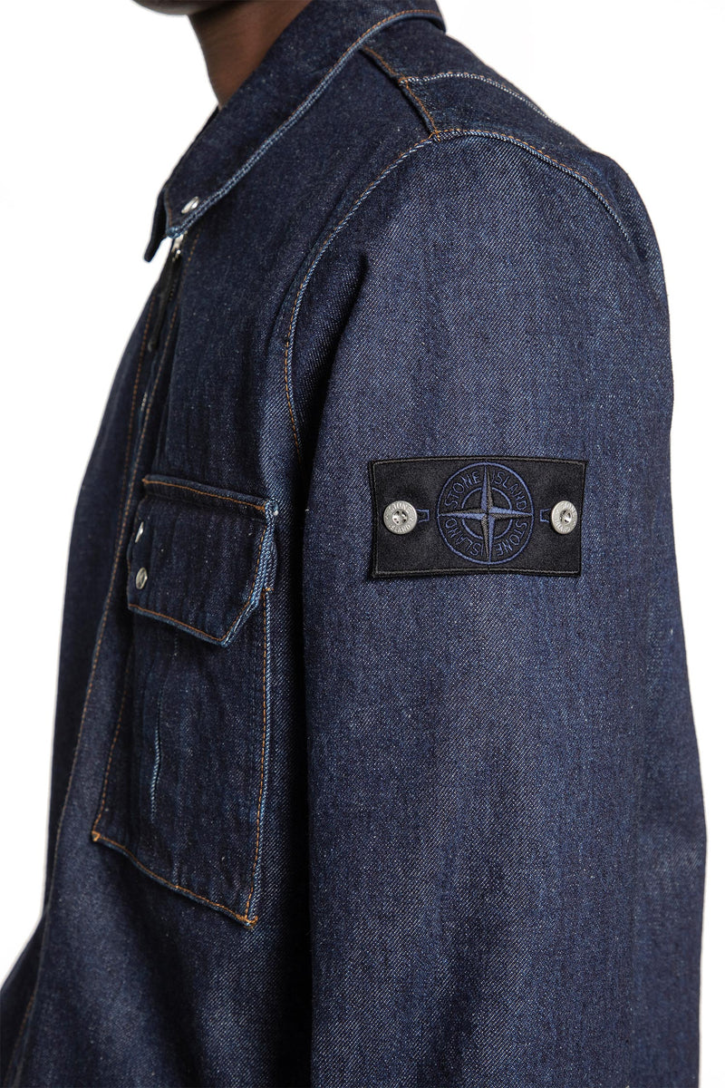 1200002 Overshirt in Raw Denim