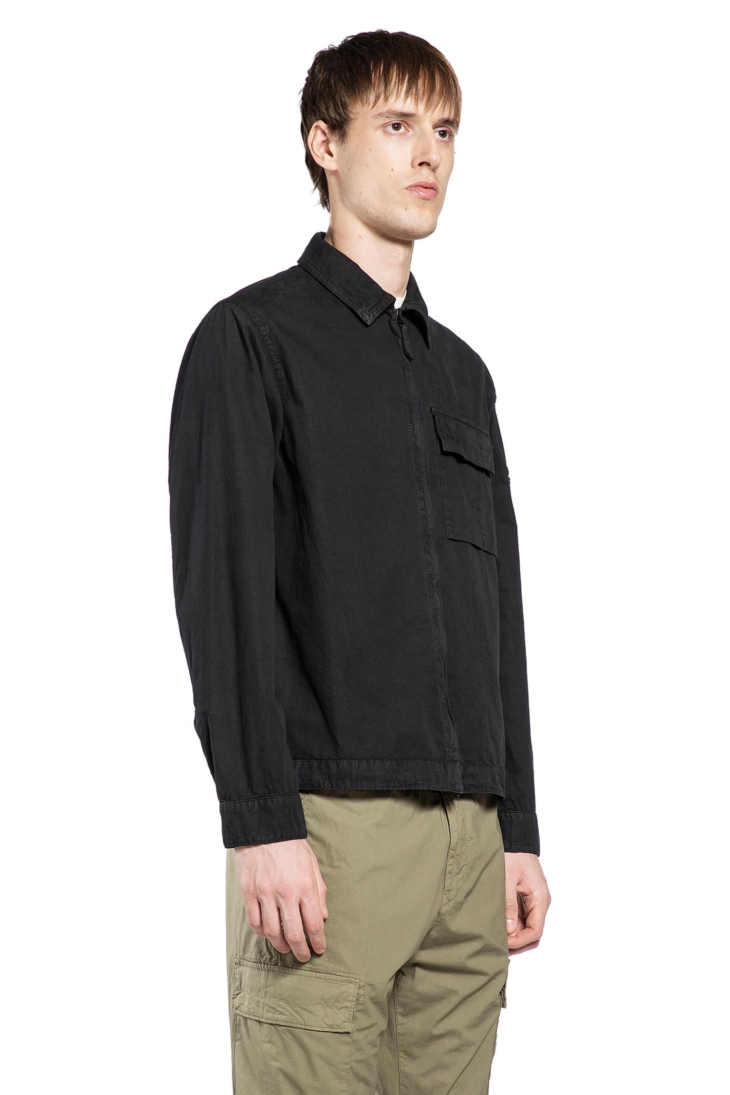 1200008 ''Old Effect'' Overshirt
