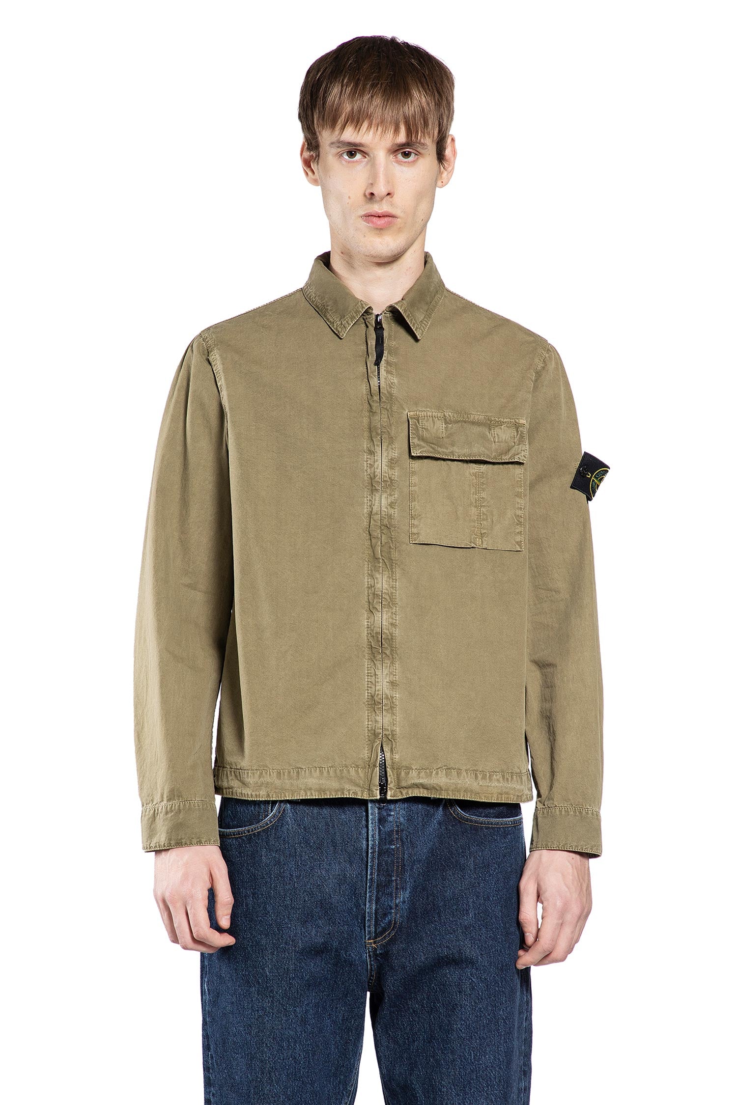 1200008 ''Old Effect'' Overshirt