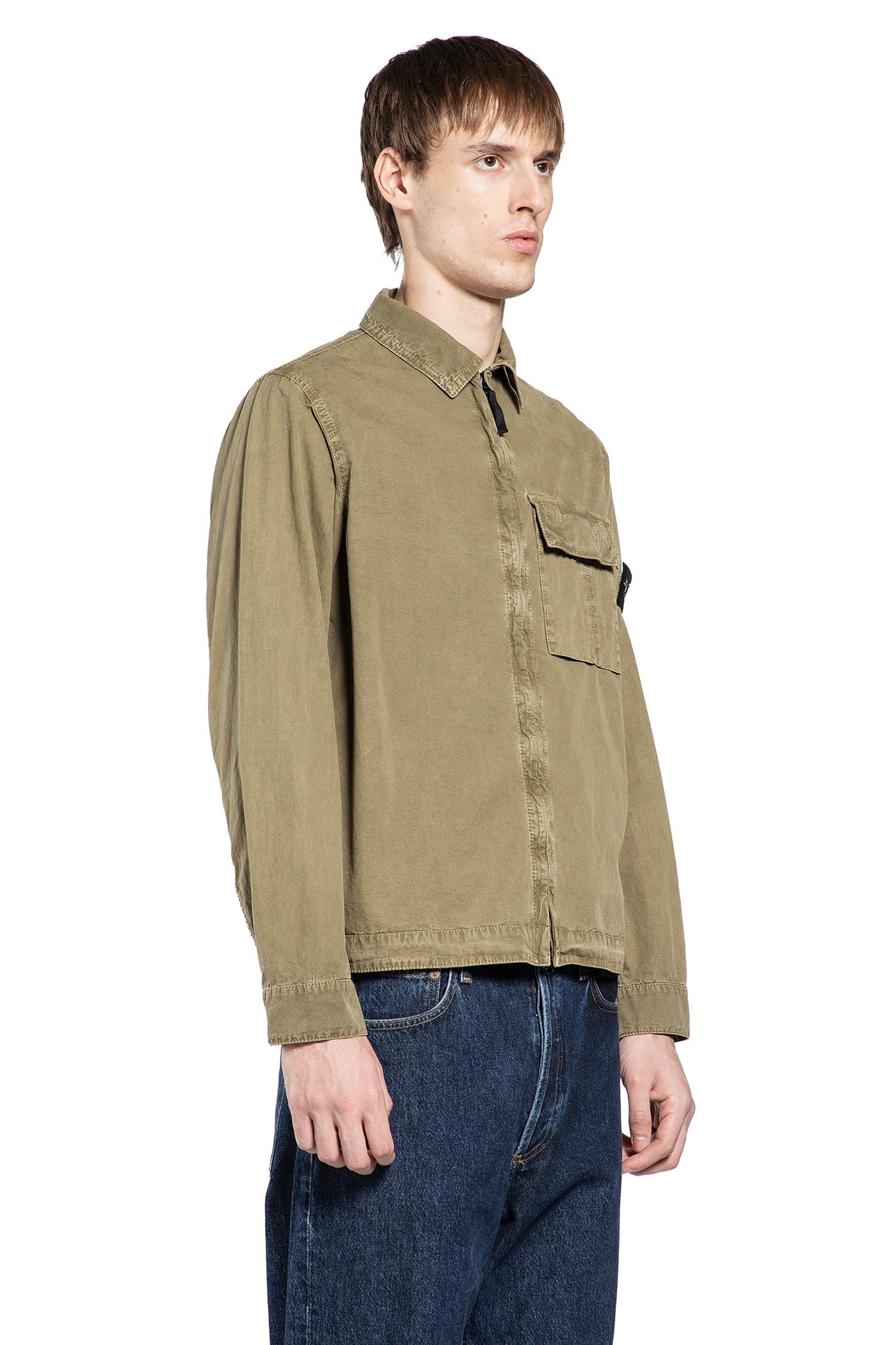 1200008 ''Old Effect'' Overshirt
