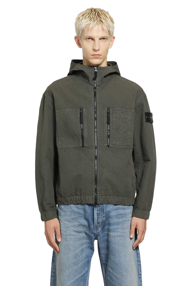 
              STONE ISLAND 1200011 Hooded Overshirt man
            