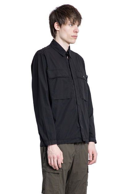 STONE ISLAND MAN BLACK SHIRTS