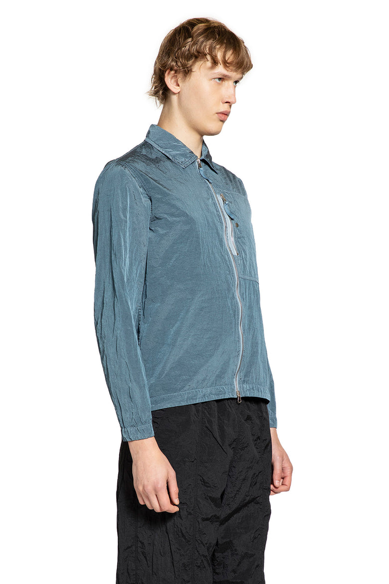 STONE ISLAND MAN BLUE SHIRTS